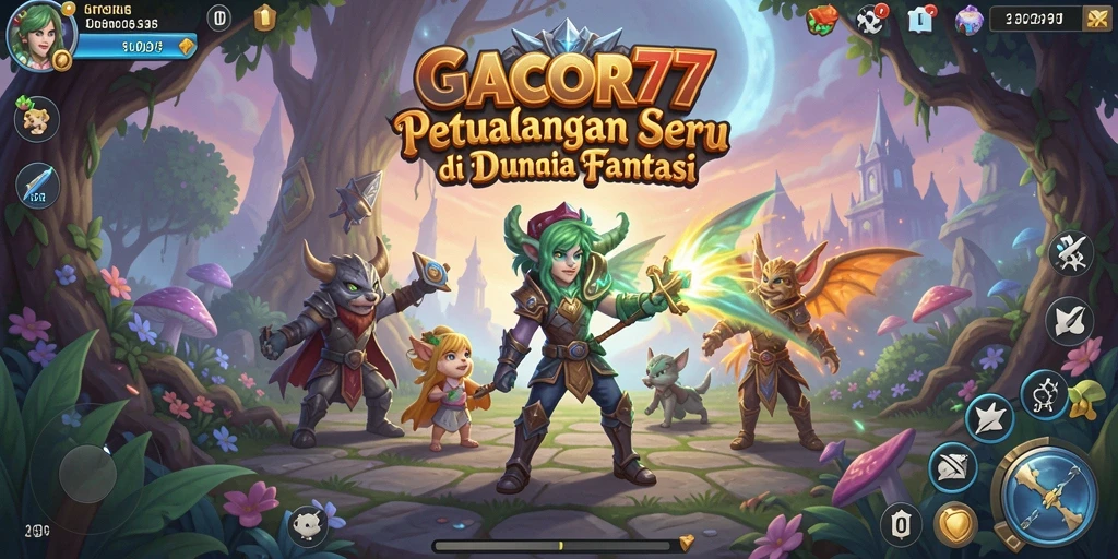 Tampilan gameplay seru dalam petualangan GACOR77 yang menantang.